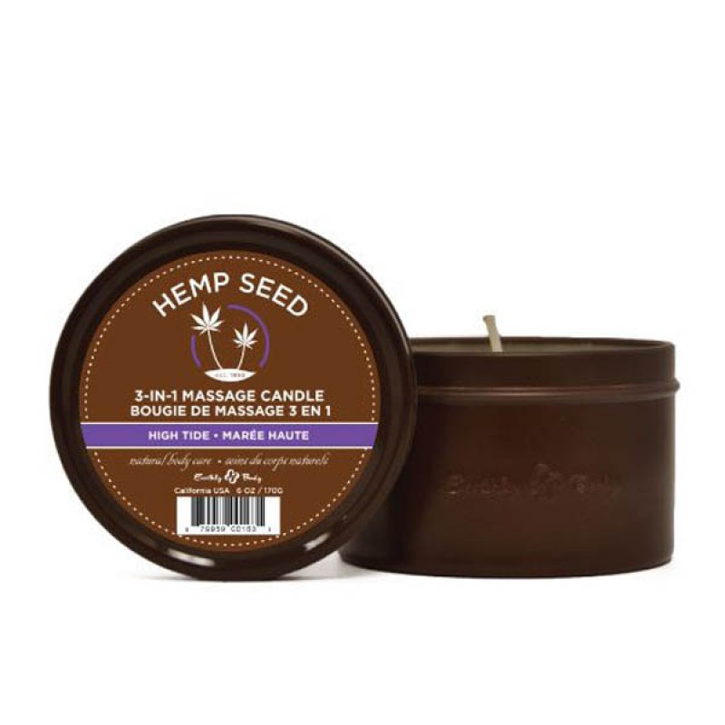Hemp Seed 3-In-1 Massage Candle - High Tide